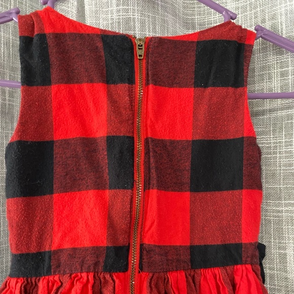 Carter’s 5t Red and Black Holiday Dress - Picture 4 of 4